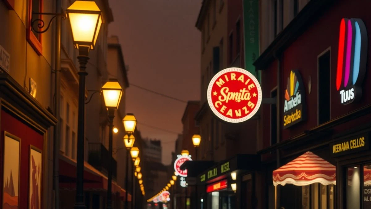 Imagen ilustrativa: silueta de un joven frente a una interfaz digital luminosa en una ciudad de noche.