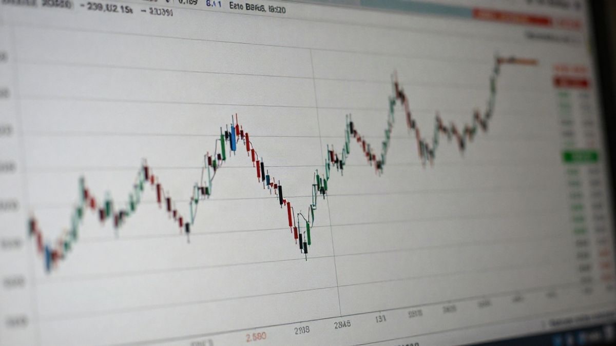 Imagen ilustrativa: gráficos financieros mostrando fluctuaciones en los rendimientos de bonos y precios de acciones.